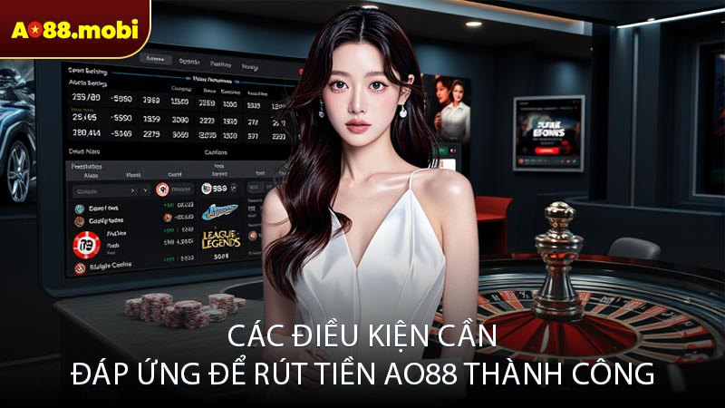 Các điều kiện cần đáp ứng để rút tiền AO88 thành công