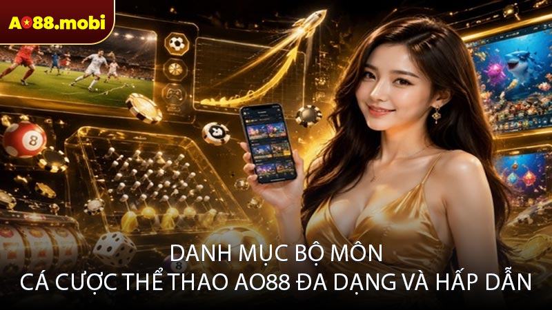 Danh mục bộ môn cá cược thể thao AO88 đa dạng và hấp dẫn