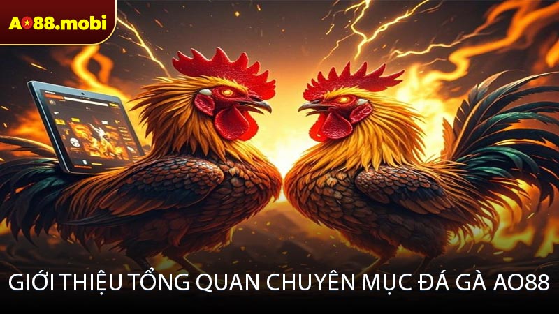 Giới thiệu tổng quan chuyên mục đá gà ao88